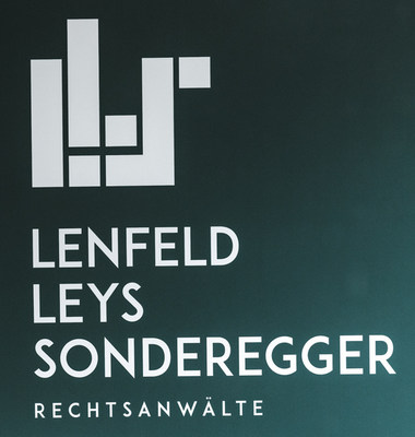 Logo Lenfeld _ Leys _ Sonderegger - Rechtsanwälte